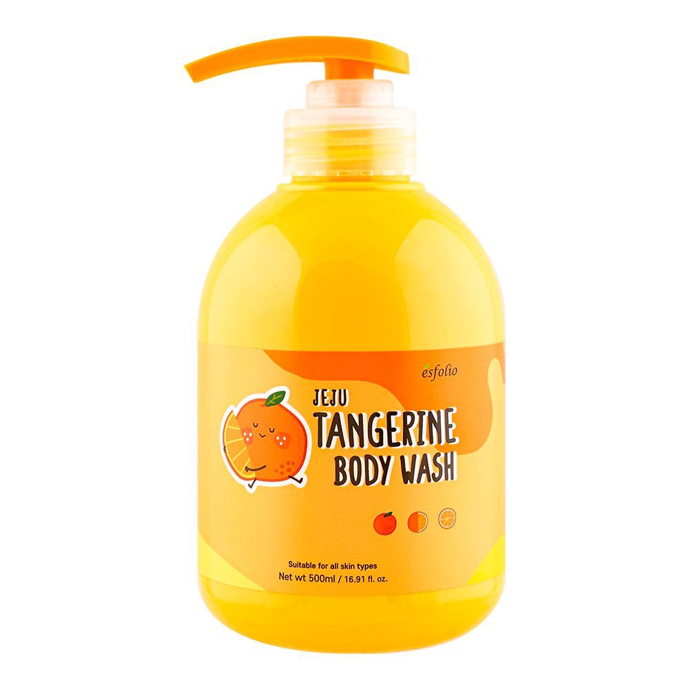 Esfolio Jeju Tangerine Body Wash, 500ml Daraz.pk