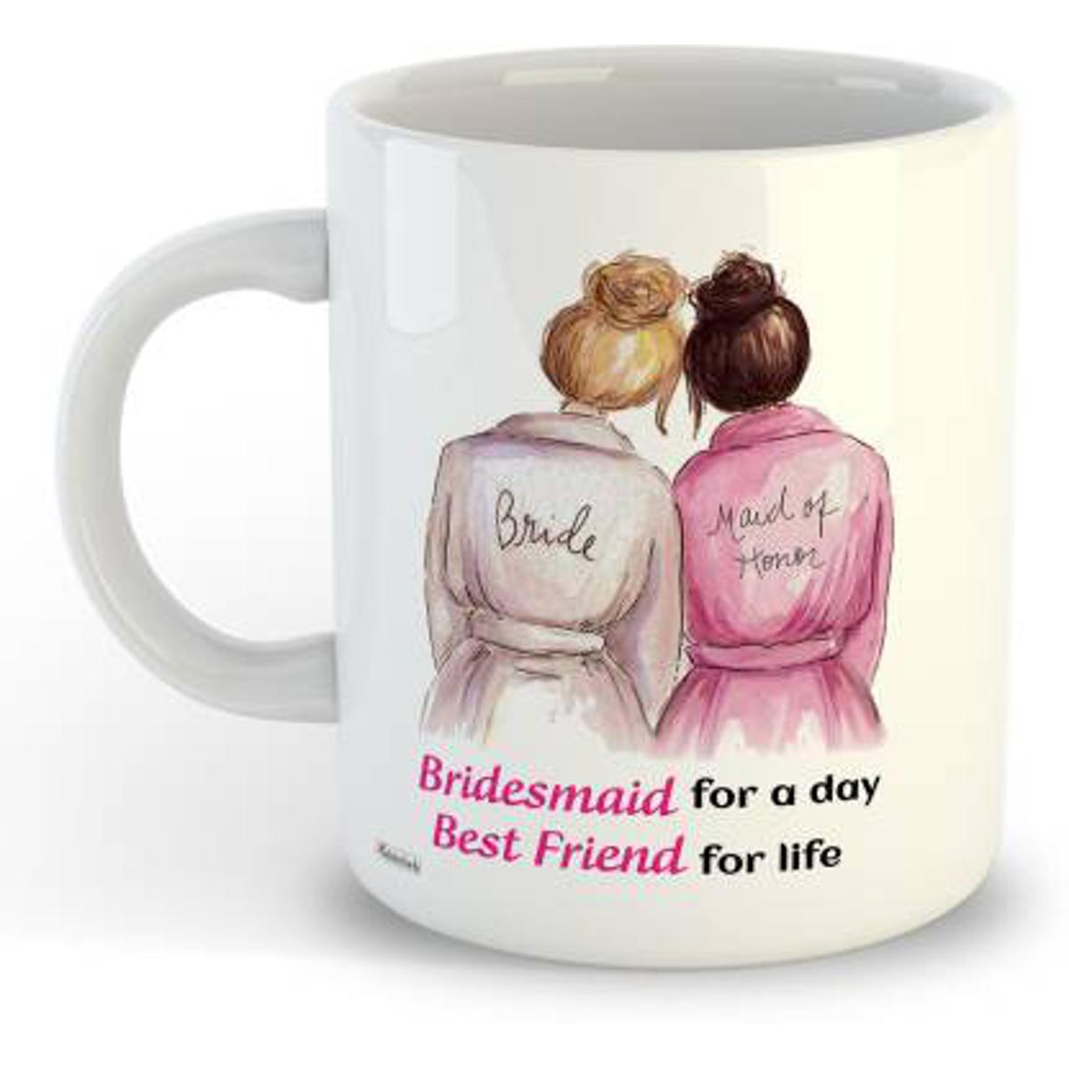 Friends Printed Customized Coffee Mug Tea Cup Set Matching Wedding Anniversary  Gifts Bridal Shower Decor 11Oz Wedding Valentine Gifts For Him For Her  Couple Mug Set Perfect Gift: Buy Online At Best