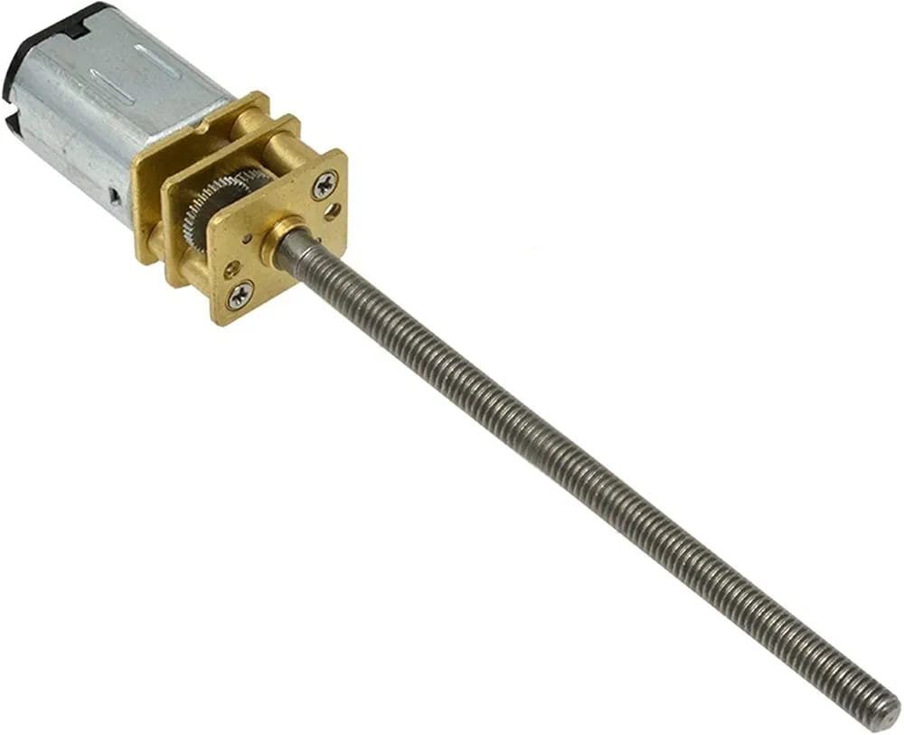 N20 DC 3V–6V Micro Metal Gear Motor – High Torque, Low Noise, Durable Mini Gearbox for Robotics, DIY, and Electronics Projects