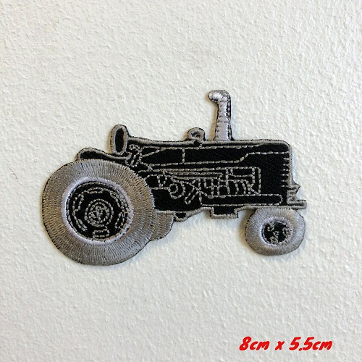 Tractor Patch Embroidered Badge Farmer Iron On Sew On kids clothing jeans repair bag cap shirt jacket shoes sports craft badge #1778