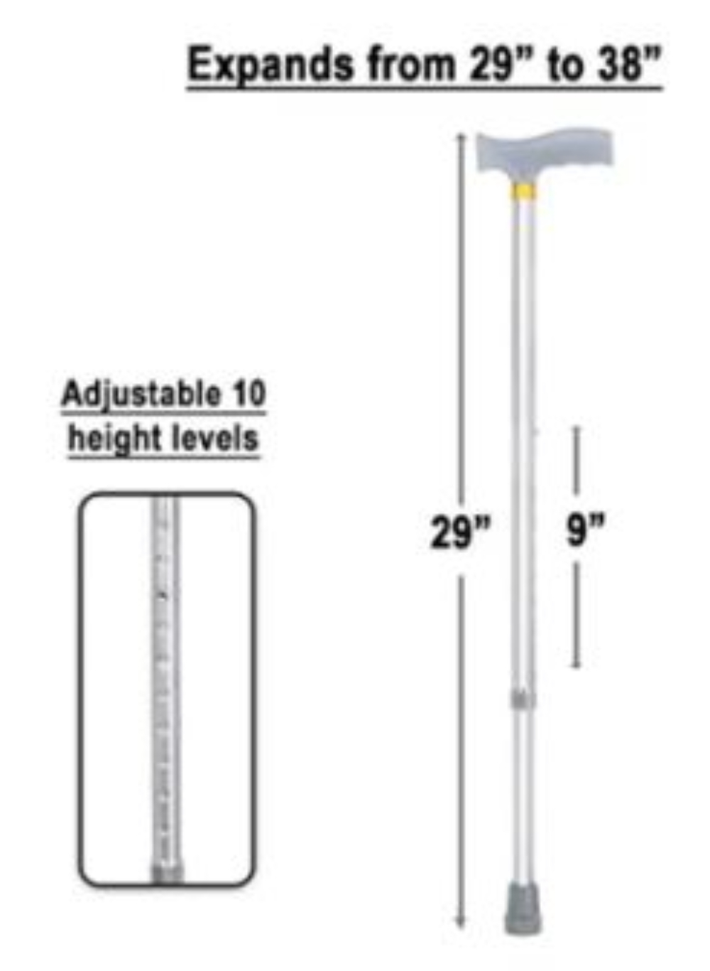 Walking single stick for Patient and old age people