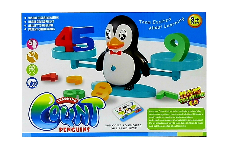 Penguin Balance Educational For Kids To Learn Basic Math Toy - Toys Gallery