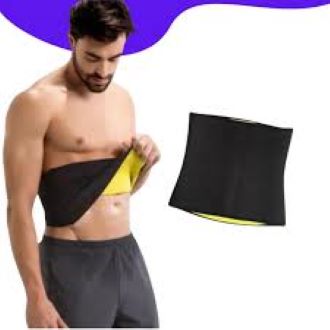 Unisex Slimming Belt for Targeting Belly Fat and Back Pain - Ideal for Home and Gym Workouts