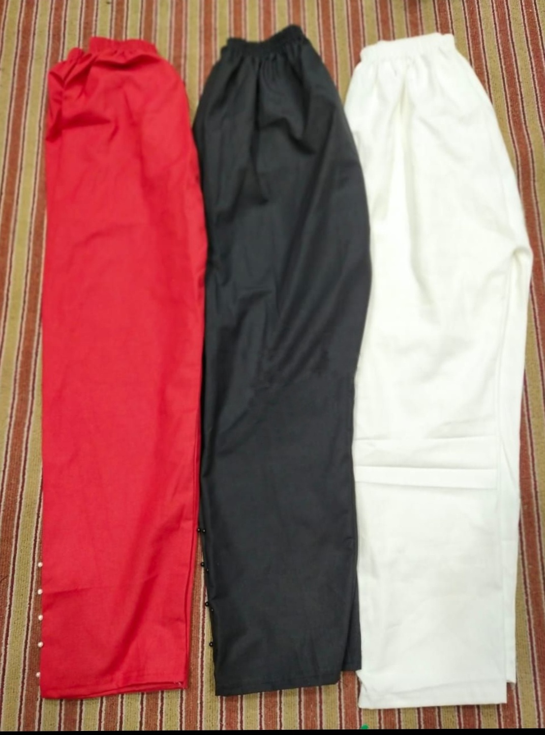 Stylish Moti Design Stitched Linen 