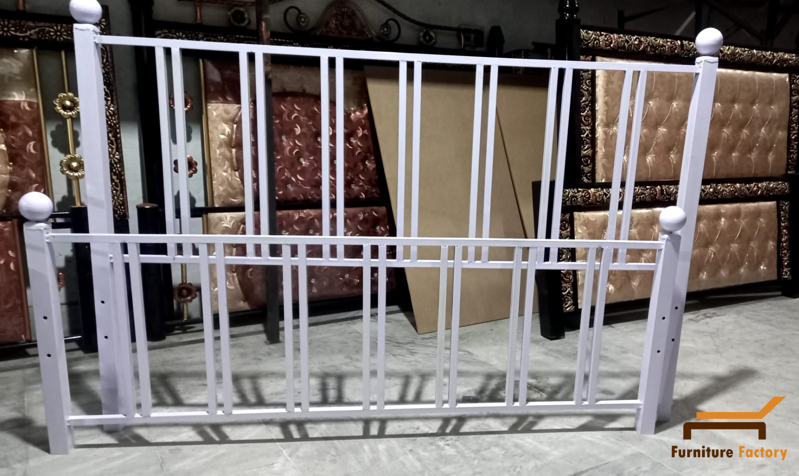 Customized Modern Stylish iron bed Furniture Factory