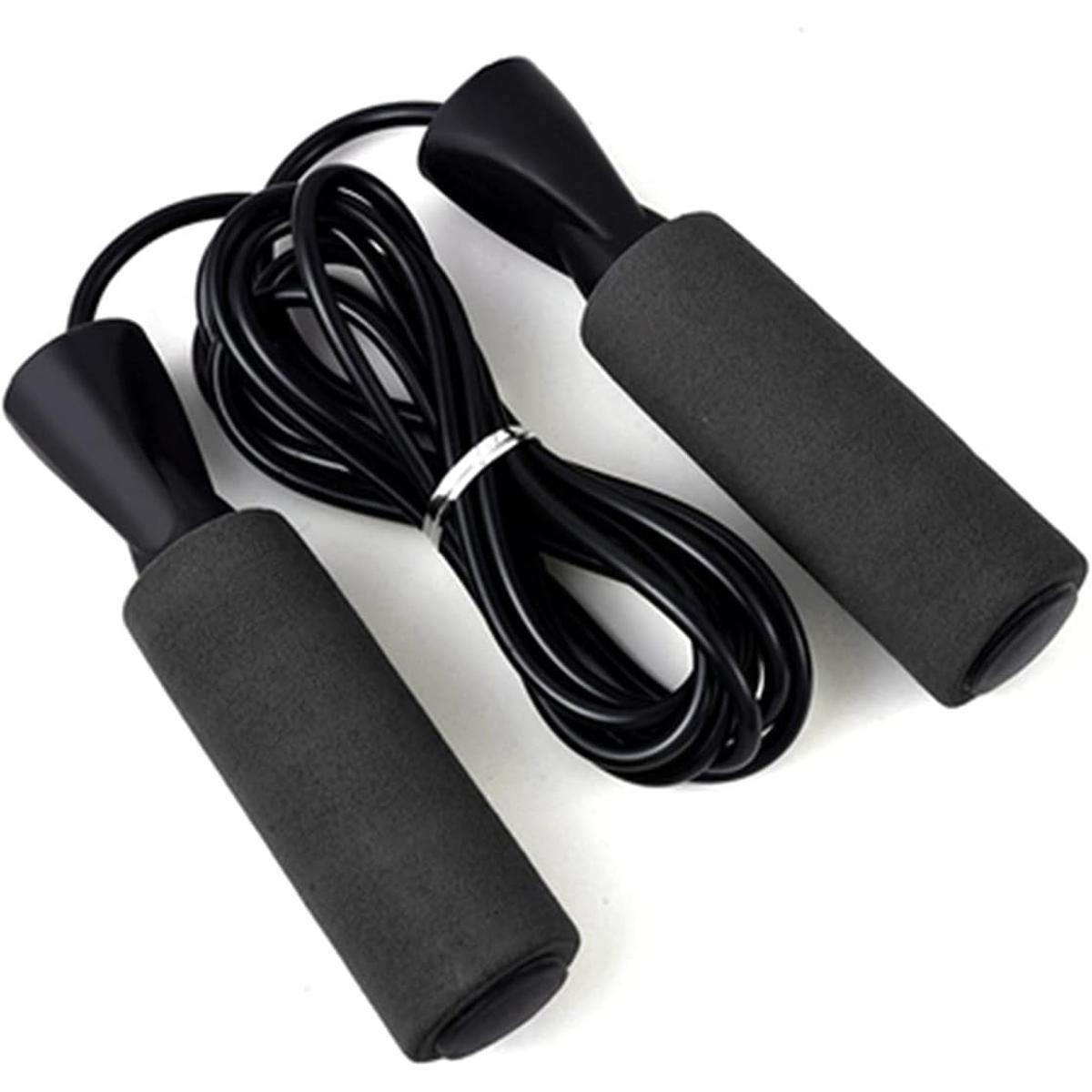 Jumping Ropes Skipping Rope with Foam Handle/Adjustable Jump Ropes with Counter, Speed Skipping Exercise Skipping Rope Fitness Jump Rope for Adults Teenagers