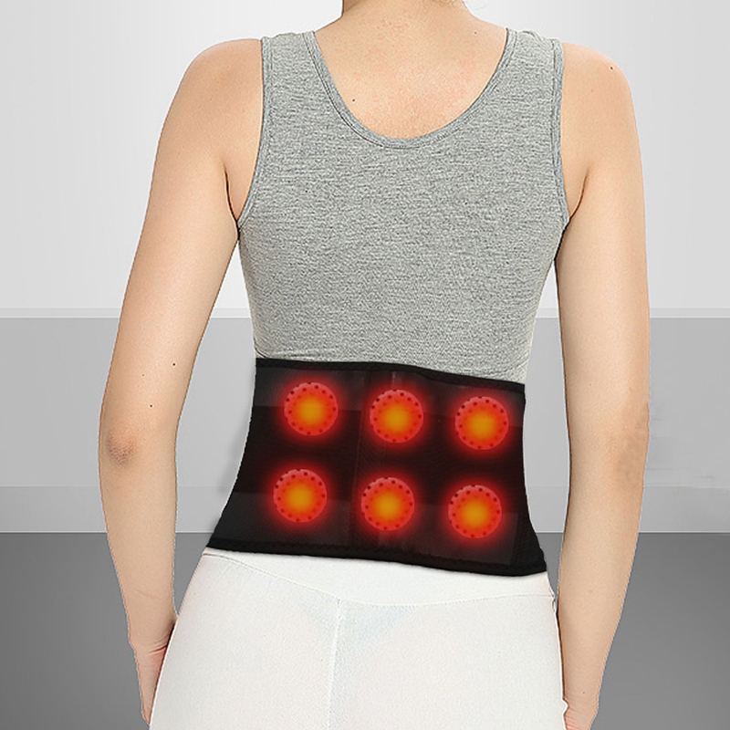 Adjustable Waist Tourmaline Self Heating Therapy Back Support