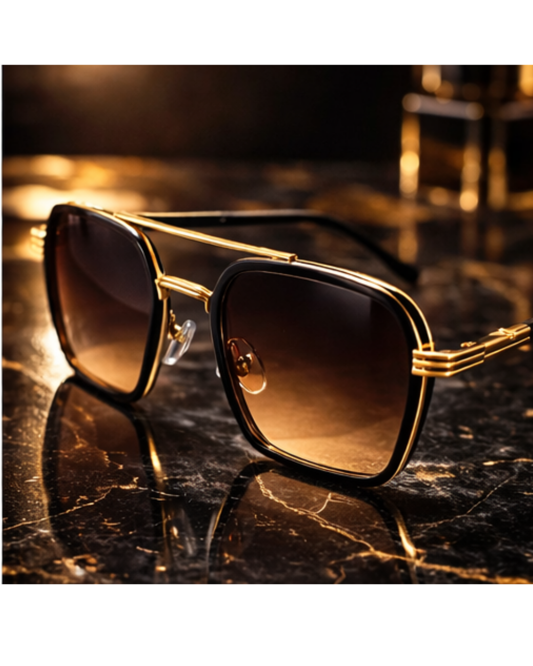 Stylish UV Protection Sunglasses for Men – Fashion Outdoor Eyewear (Lightweight & Durable)