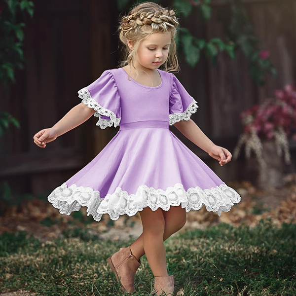 Little girl princess dresses best sale