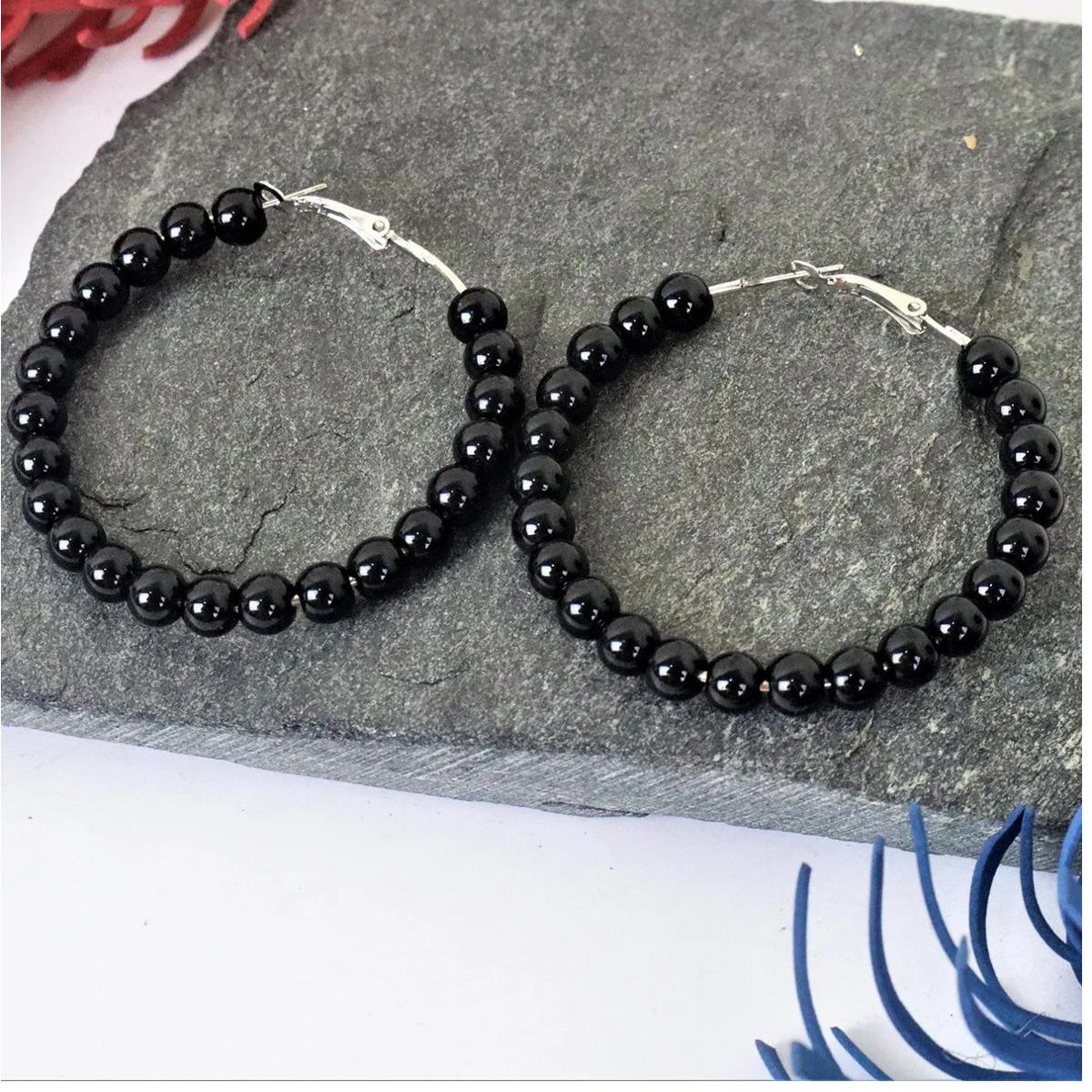 Big Simulated Pearl Drop Earrings for Women - Female Fashion Jewelry