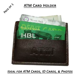 mens id card wallet