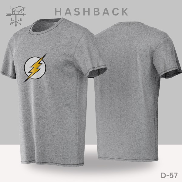 HashBack Printed Crew Neck T Shirt For Men - Round Neck III