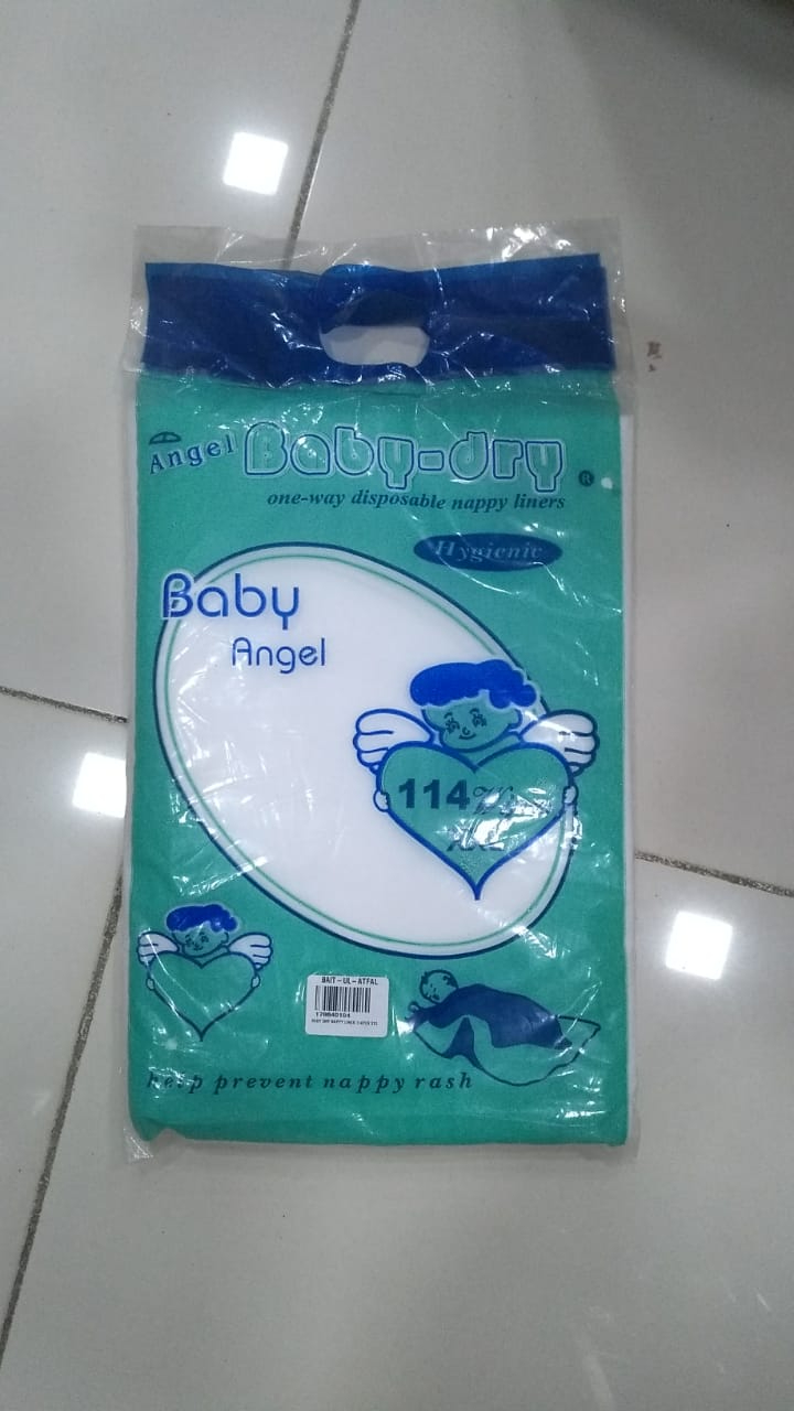 Angel Baby Dry XXL Size Baby Disposable Diaper Cloth Diaper Nappy Liners