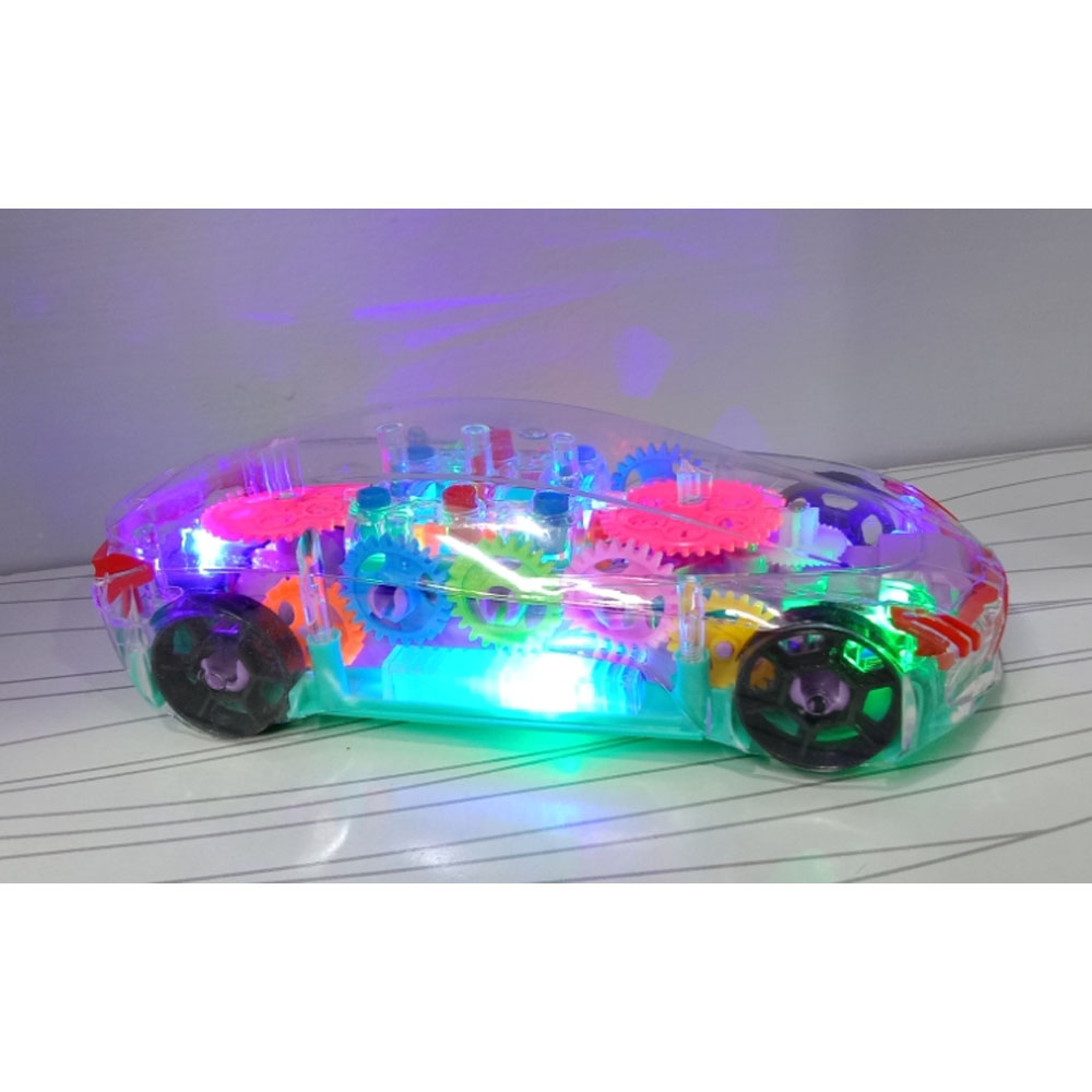 Transparent Concept Racing Car With Light & Sound Toys for Kids