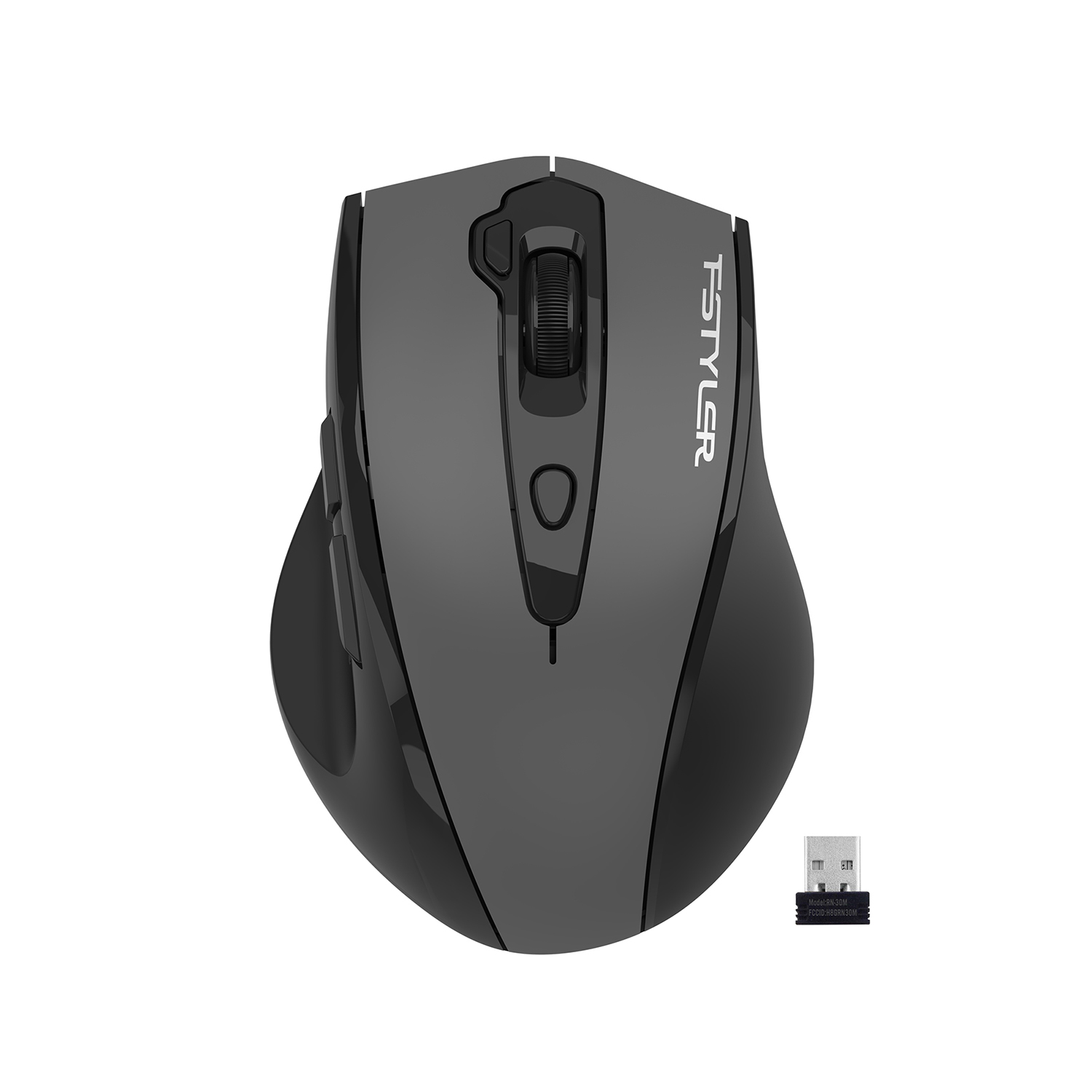 A4Tech Fstyler FG55S Plus 2.4G Wireless Mouse - 3200 DPI 5 Level Adjustable - Right-Handed Fit - Silent Clicks - For PC, Laptop, Tablet