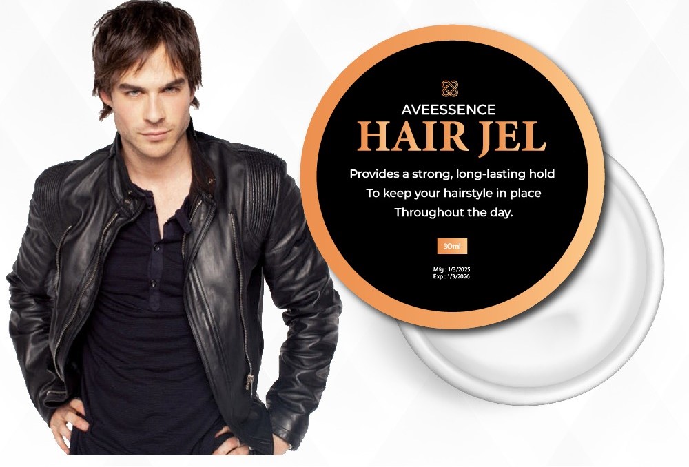 Aveessence Hair Styling Gel Strong hold hair gel Natural hair styling gel Men's hair styling gel Hair gel for curly hair Long-lasting hair gel Non-flaking hair gel Flexible hold hair gel Organic hair styling gel Hair gel for fine hair Gel