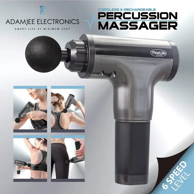 FineLife Fascial and Fitness Chargeable Massage Gun and Percussion Massager