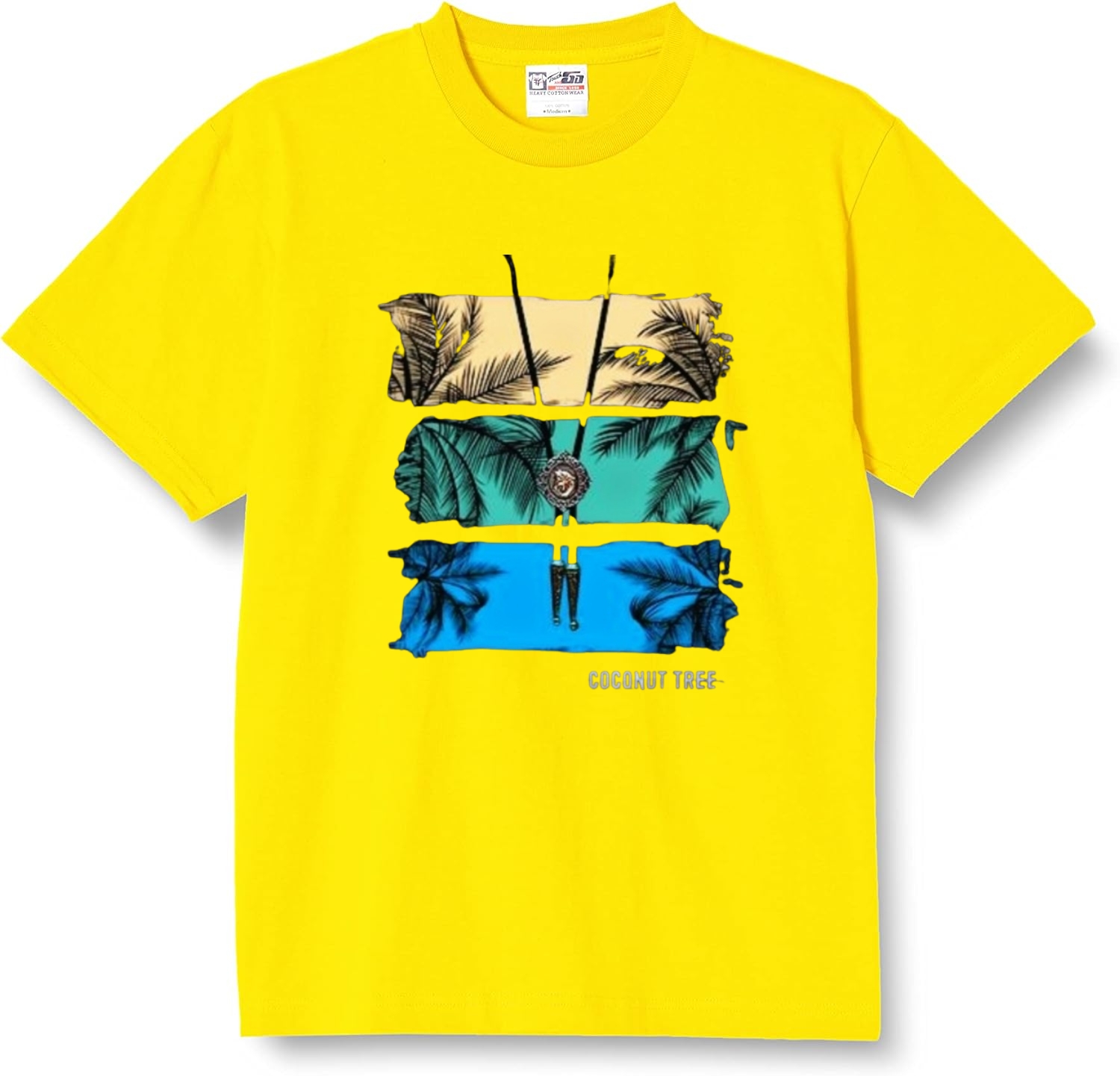 New Printed coconut Tree T.shirts For Boy$Girls summer collection