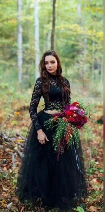 Black Long Evening Maxi Dress For Women`s