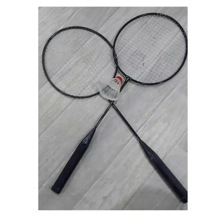Pair of Badminton Rackets Lightweight Durable Alloy Shuttle Racket Set for Adults & Beginners Non-Slip Handle Grip for Casual Play & Practice Available on SR.SPORTS