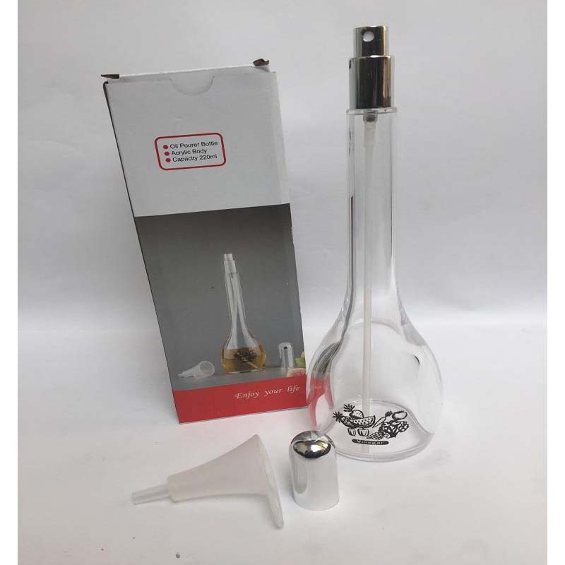 Acrylic Cooking Oil Spray Bottle