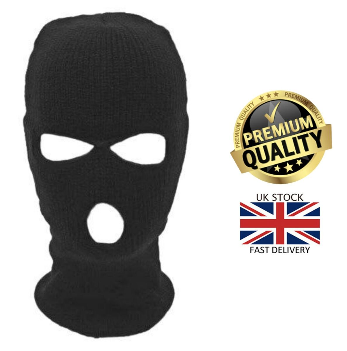 High Quality Winter Mask 3 Hole Thermal Winter FLEECE Balaclava Full Face and Neck breathable Anti-dust Mask for men And Women For Motor Bikers, cyclist, ski and Outdoor Sports