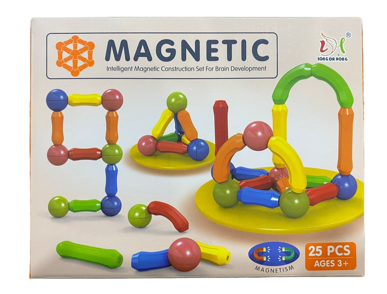 Magnetic Toys for Kids Blocks – Colorful Magnetic Blocks & Building Toys for Toddlers | Educational STEM Magnetic Toys Set