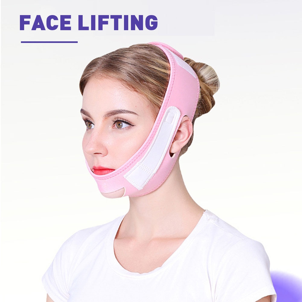 Facial Slimming Strap Face lift V Shaper Mask Bandage Elastic Beauty Face  Sculpting Sleep Mask Double Chin Remover Lift Up Belt - AliExpress
