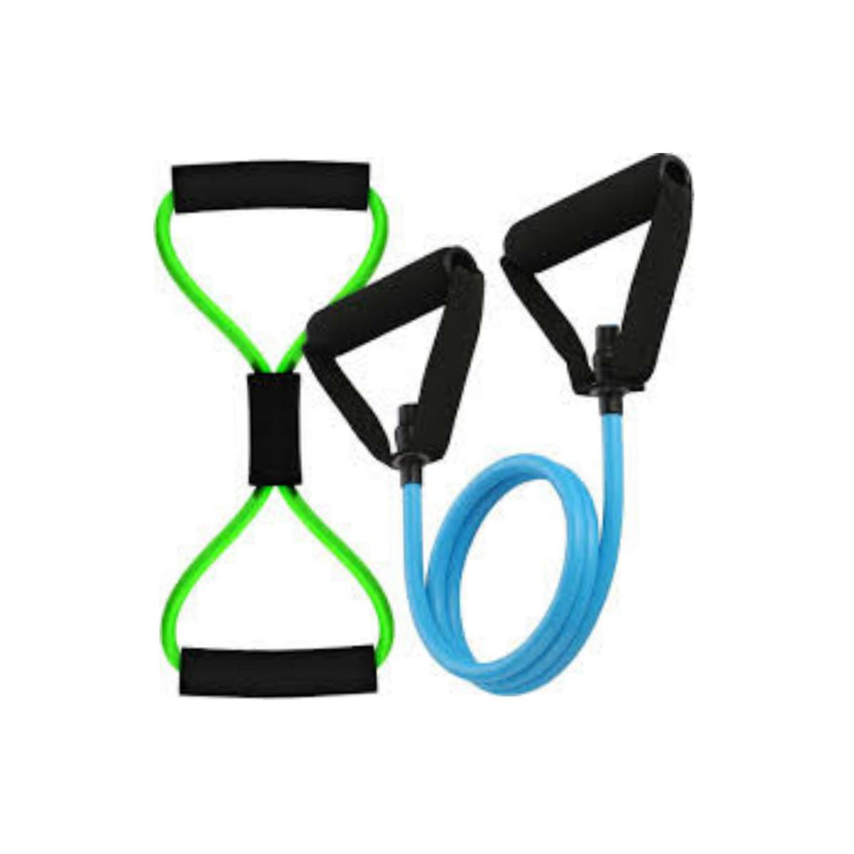 Yoga Gym Fitness Resistance Chest Expander Rope Workout Muscle Fitness Resistance Tube Muscle Rope Rubber Elastic Bands for Sports Exercise for Men and Women Tool for Home Workout, Yoga, Arms Pull Up Strength Training
