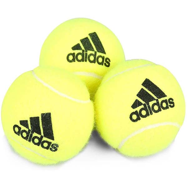 Adidas Official Tennis Balls – High Bounce | Match & Practice Use | Pack of 1 / 3 / 6