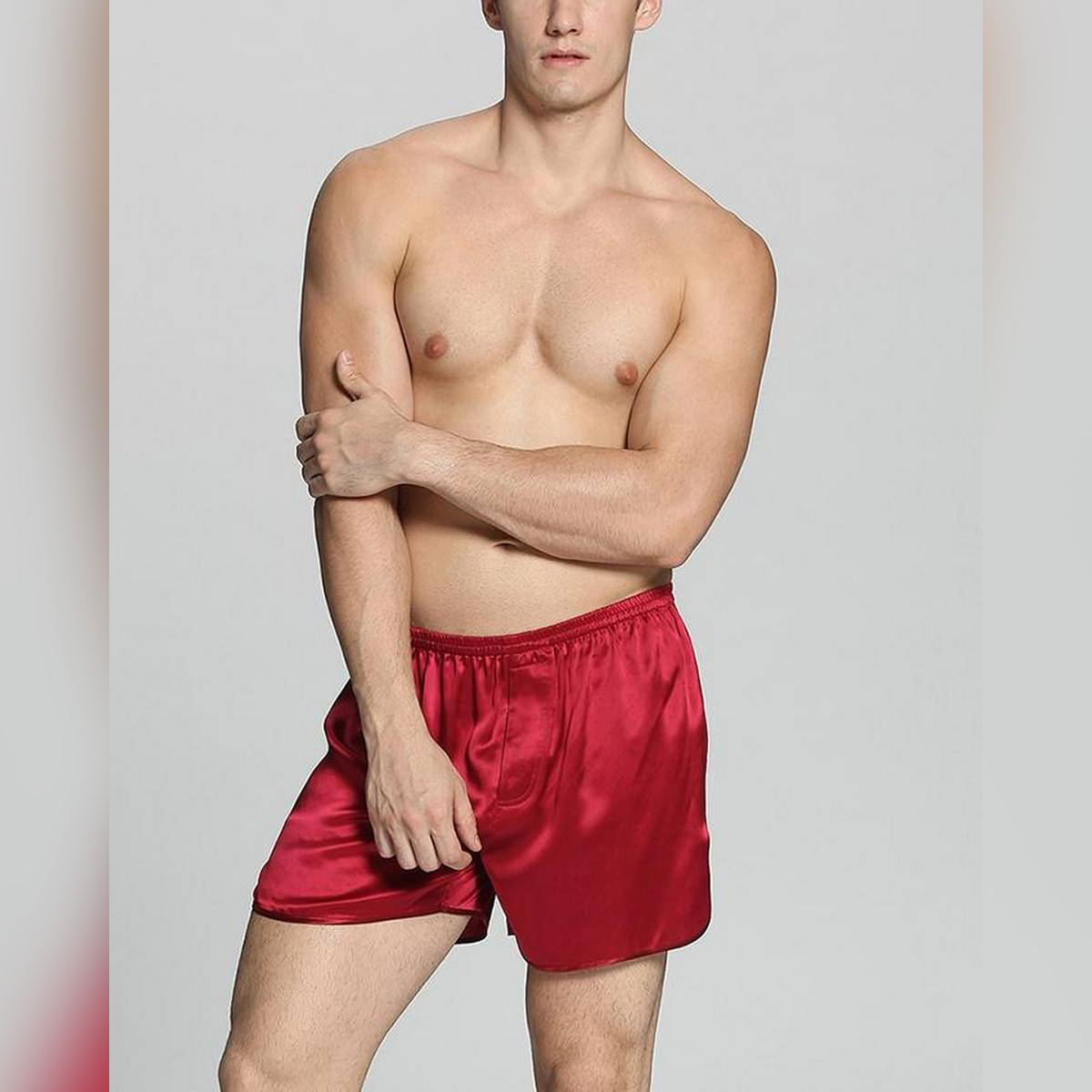 VALERIE MENS COLLECTION OF SLEEPWEAR/NIGHTWEAR   silky satin Men's Boxer Shorts loose fit feel free sleepwear