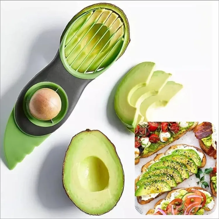 Creative Avocado Cutter Shea Corer Butter Pitaya Kiwi Peeler