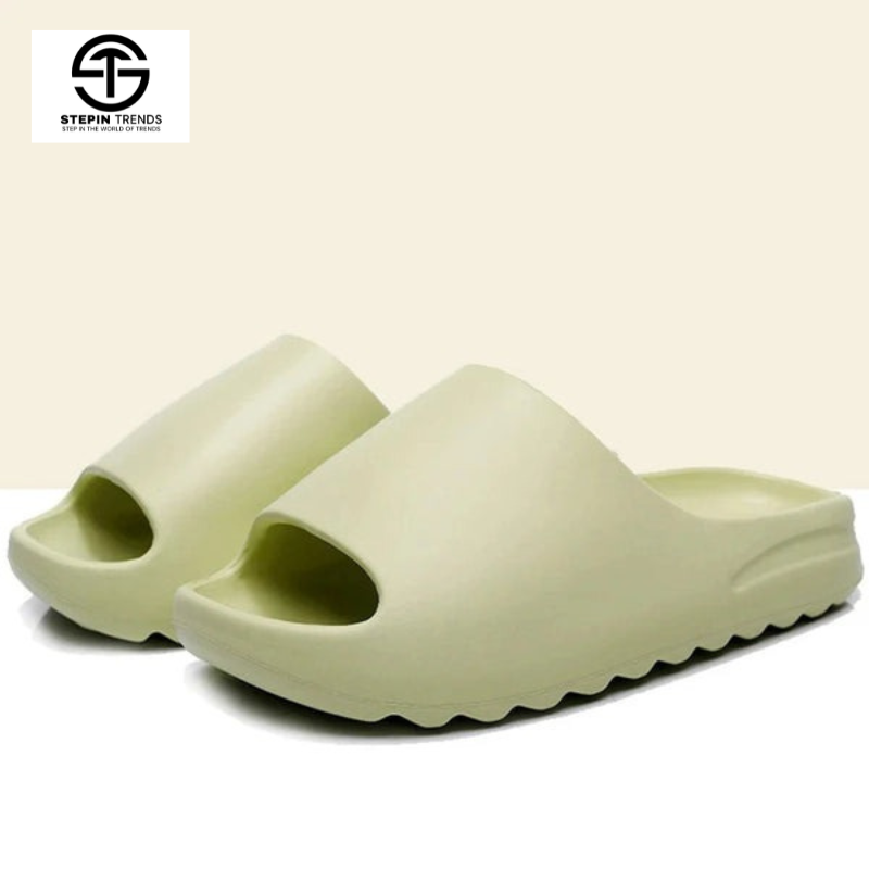 Slippers For Men || Slippers || Yeezy Slides || Chappal || Slipper || Non Slip Slippers || Chappal For Men || EVA Material Best For All Four Season || STEPIN TRENDS