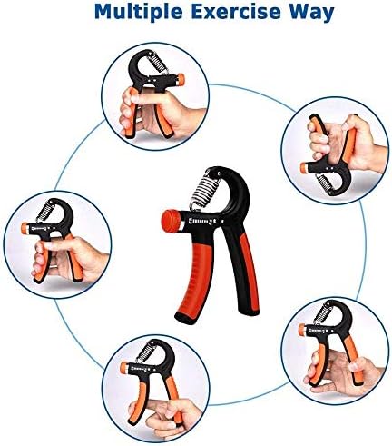 Adjustable Hand Grip Strengthener, Hand Gripper for Men & Women for Gym Workout Hand Exercise Equipment