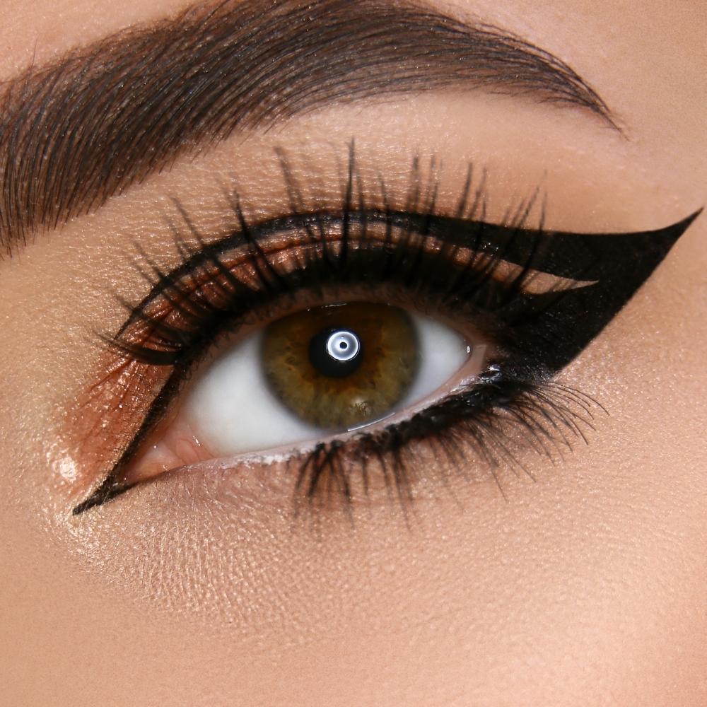 6PCs Eyeliner Stencils Winged Eyeliner Stencil Models Template Shaping Tools Eyebrows Template Card Eye Shadow Makeup Tool