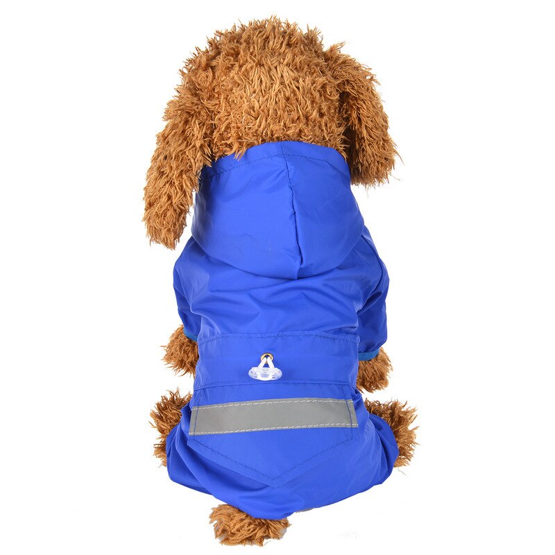 Dog Raincoat Reflective Pet Clothes Dog 