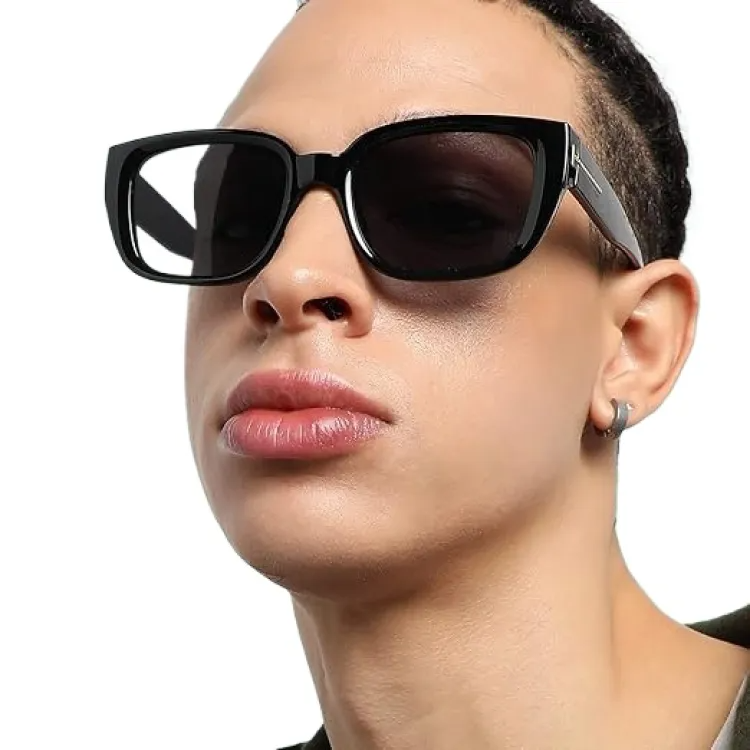 Eldorado Classic Rectangle  Sunglasses Men Women Celebrity Driving Sun glasses Tom Ford Style Uv400 Eyeglasses