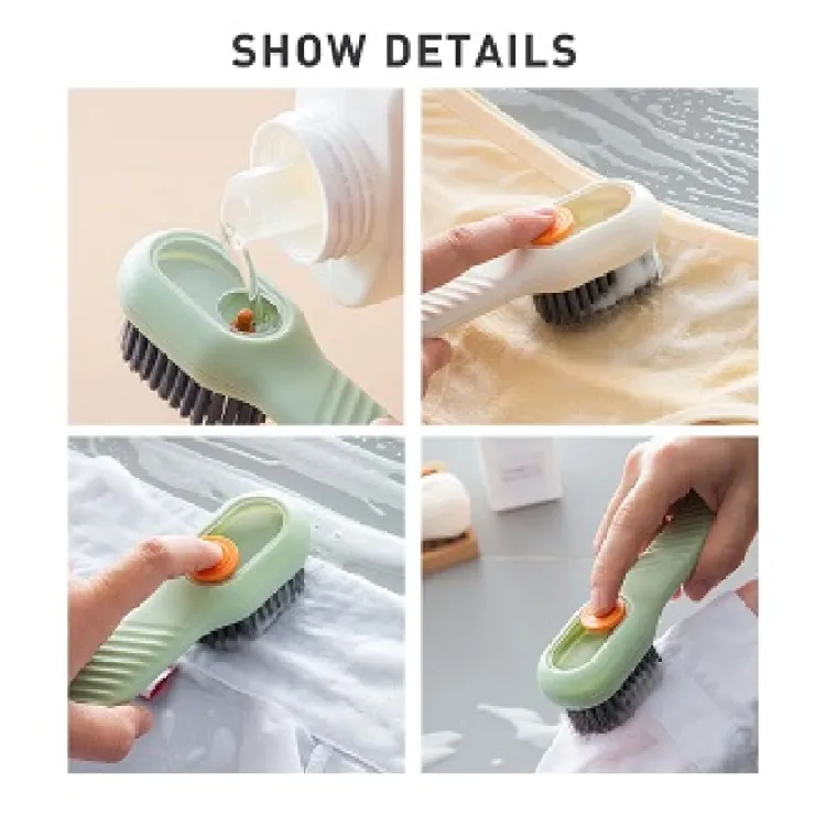 Dropship Deep Cleaning Shoe Brush Automatic Liquid Discharge Cleaning Brush  Soft Bristles Household Laundry For Daily Use Cleaning Tool to Sell Online  at a Lower Price