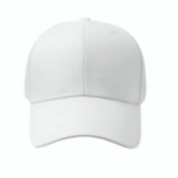 Plain White Cap for Men & Women – Adjustable, Lightweight & Breathable Baseball Hat for Casual & Outdoor Wear