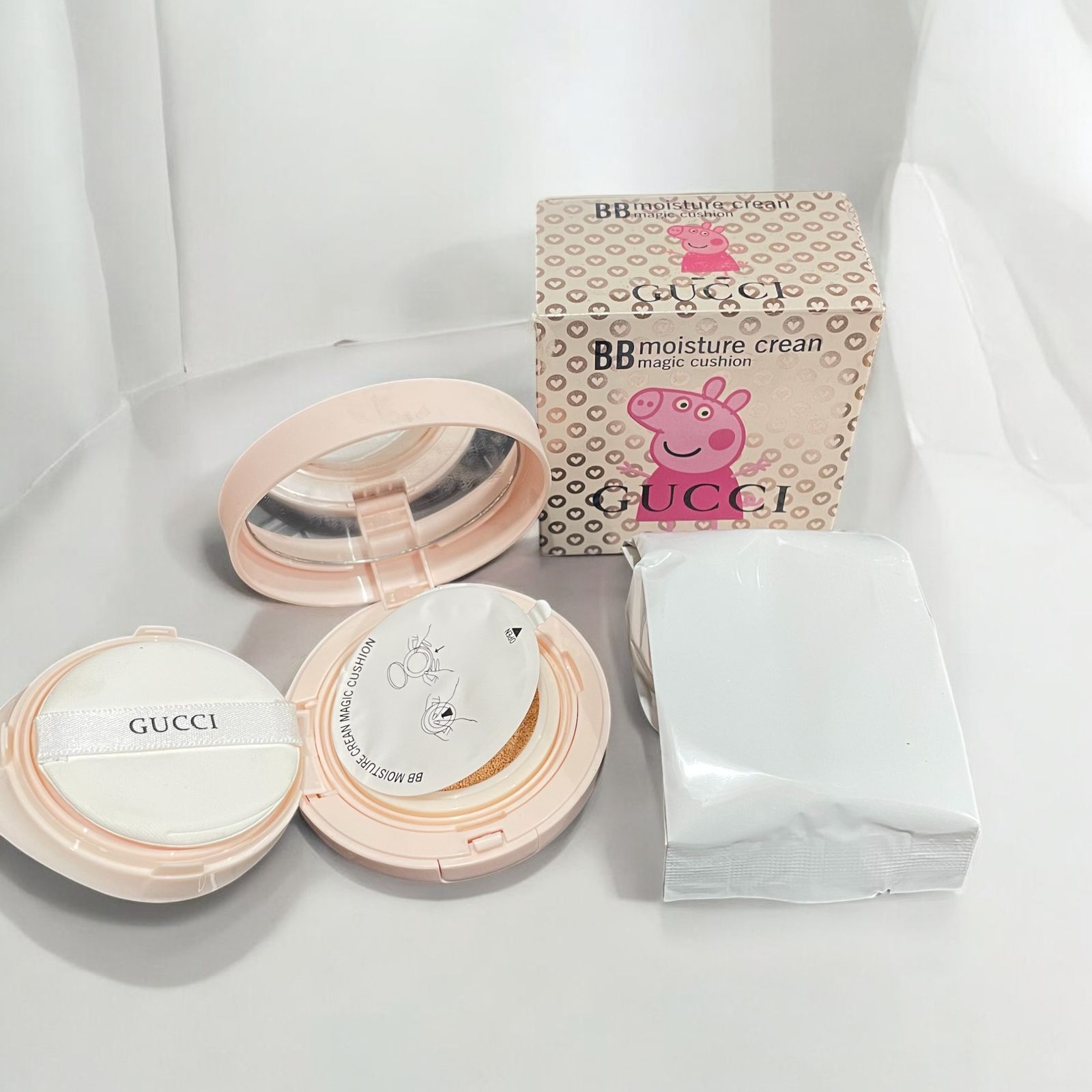 BB Cushion Moisture Cream With Extra Refil