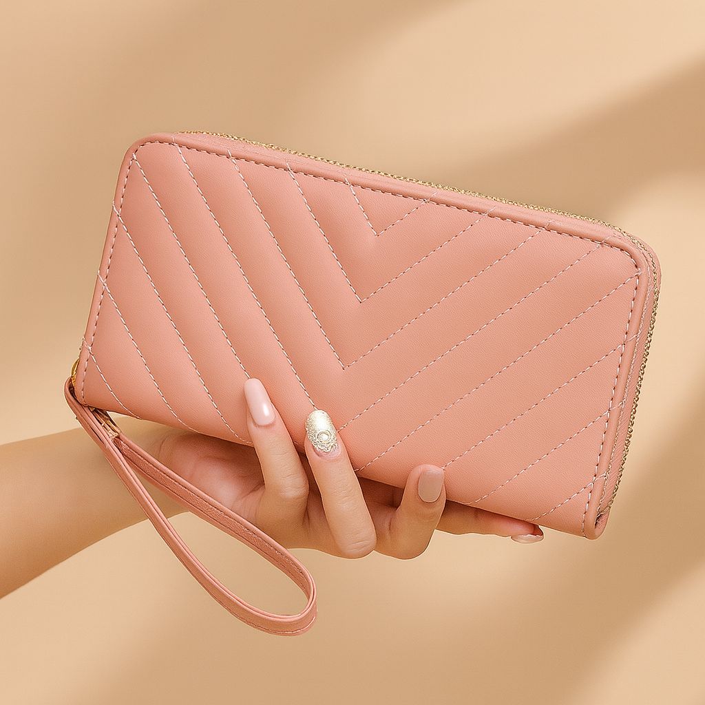 Imported Clutch for Girls - Hand Purse, Mobile Wallet with Wristlet, Stylish