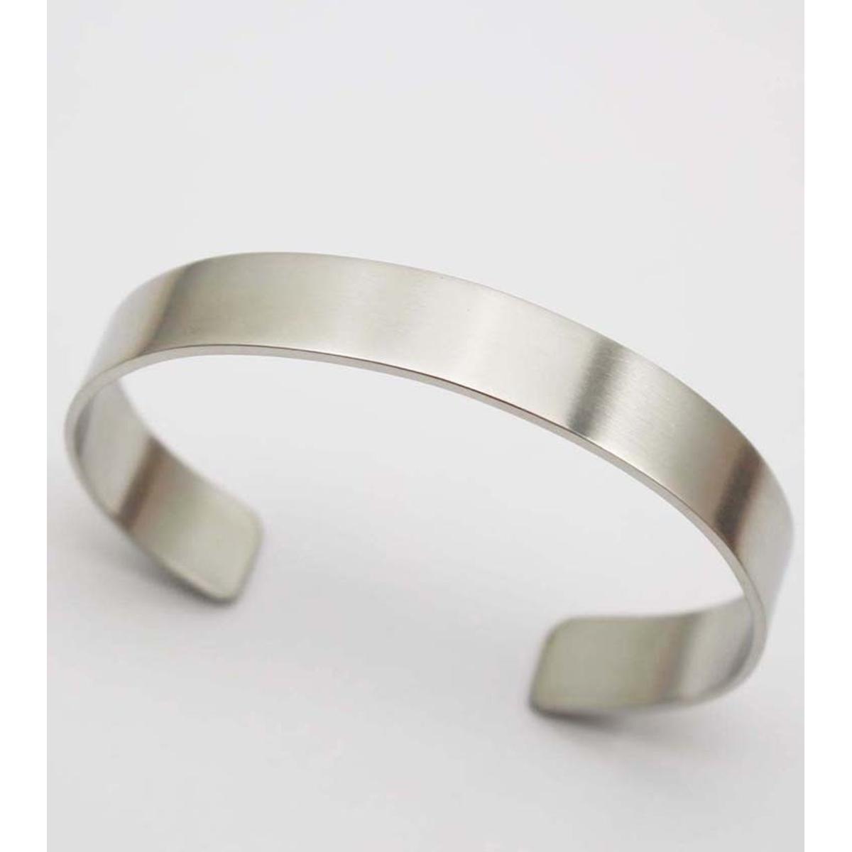 Best Quality Open Cuff Silver Bracelets Kara For Men and Boys