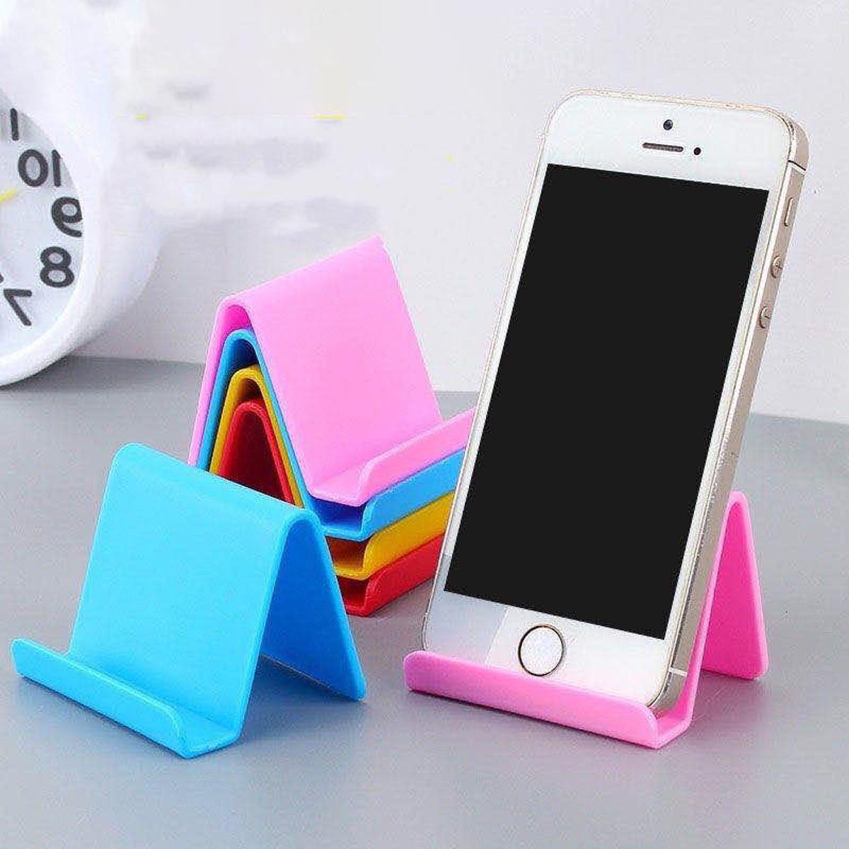 Eco-Friendly Irregular Mini Mobile Holder in Multiple Colors, 6x6x4.5cm
