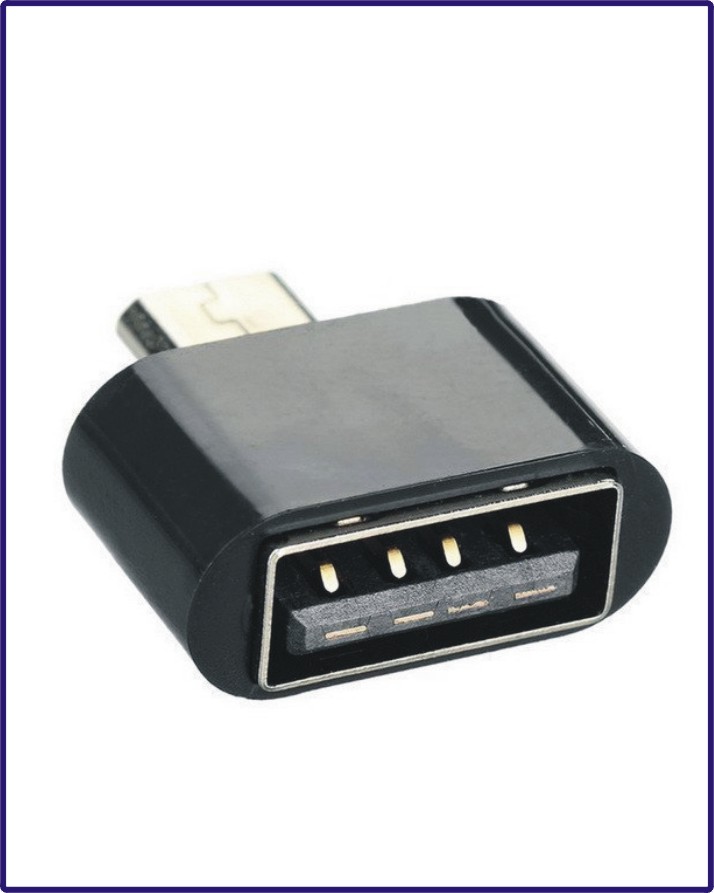 OTG ADAPTER Micro USB OTG  1 Side Female USB and Other Side Male Micro USB USB to Micro USB Connector Durable Material