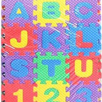 ABC Toy Block Mat |Alphabets and Numbers Early Learning Toy Play Foam ...