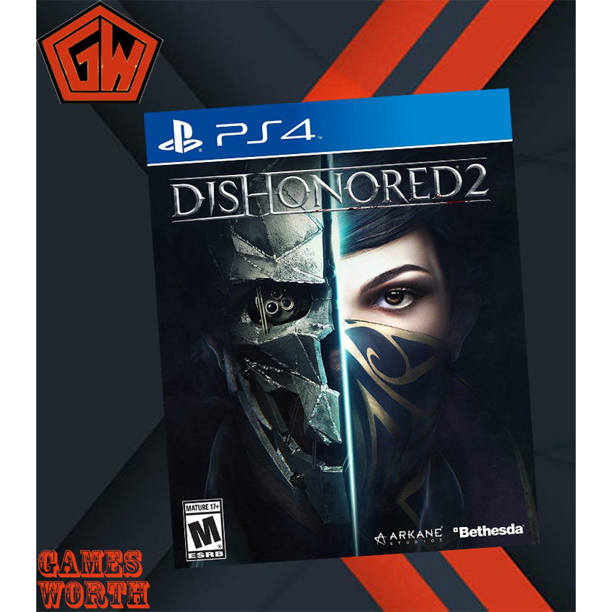 dishonored 2 ps4 gamestop