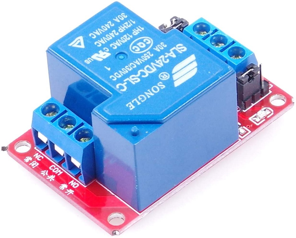 1 Channel 30A relay module | 24VDC | with optocoupler isolation high ...