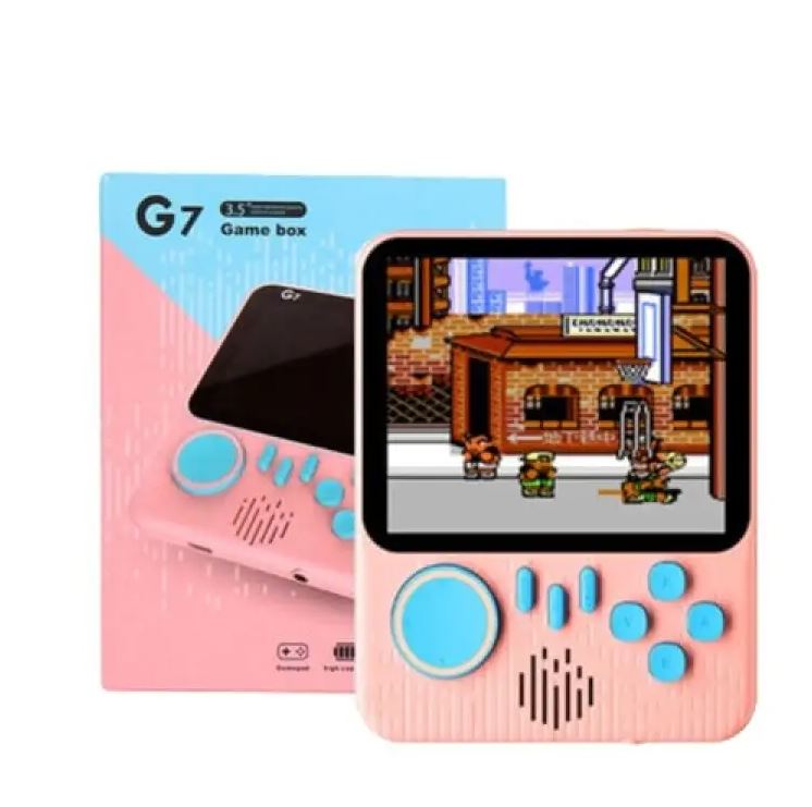 G7 and G5 Console with Controller 666 Retro Games Hand-Held 3.5 Inch Screen SUP Classic Games