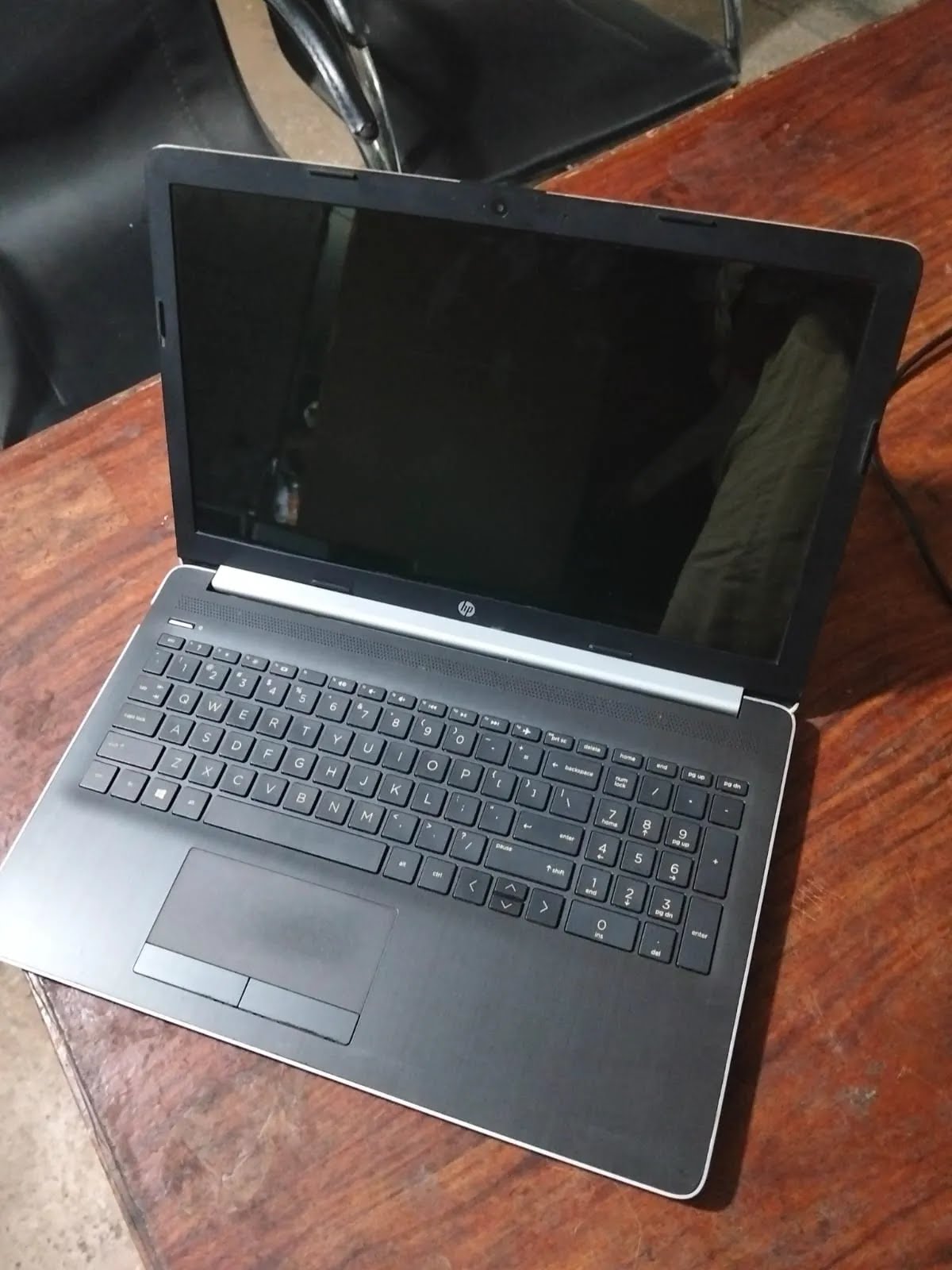 HP Laptop | Intel Core i3 10th Gen | 4GB RAM | 128GB NVMe SSD | 15.6" HD Display | Full Keyboard with Numpad | Windows 10/11 | Office & Student Laptop - Black/Silve