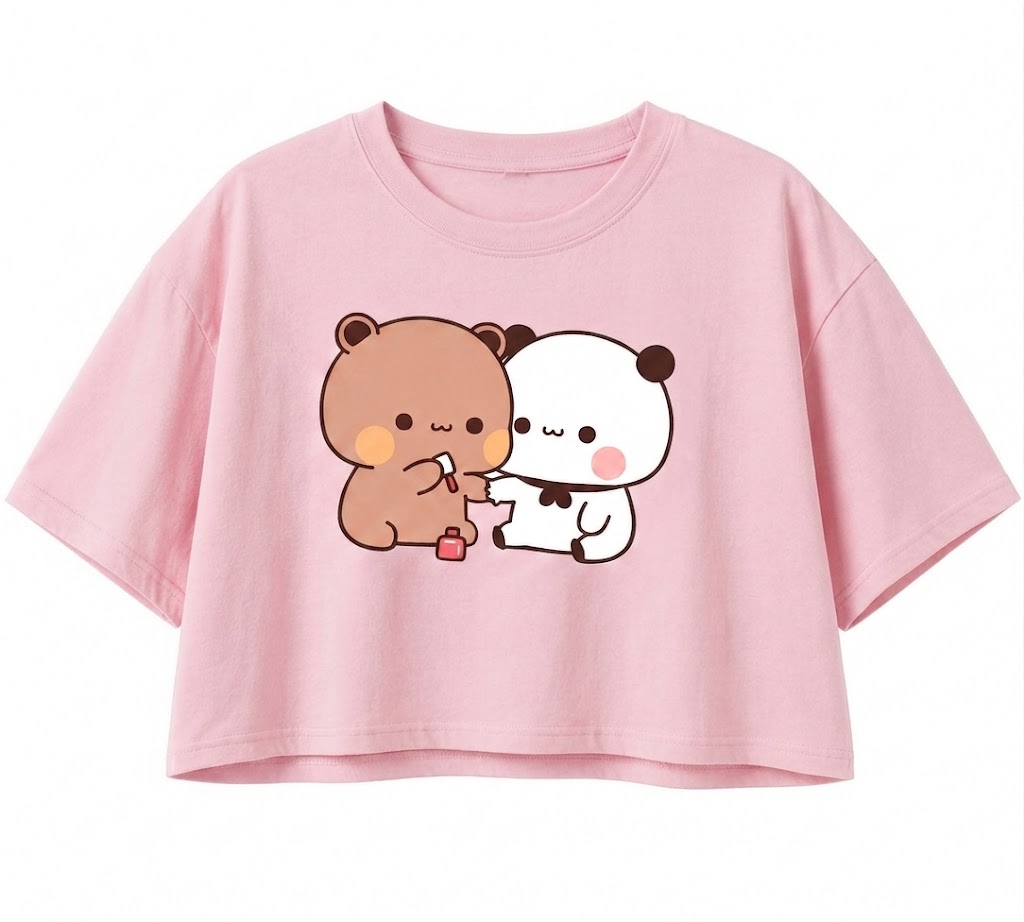 ALISAVER-Trendy Dudu Bubu Crop Top For  Girls and Womens
